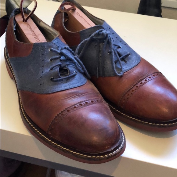 Cole Haan Brown Leather Dress Shoes - Picture 1 of 4